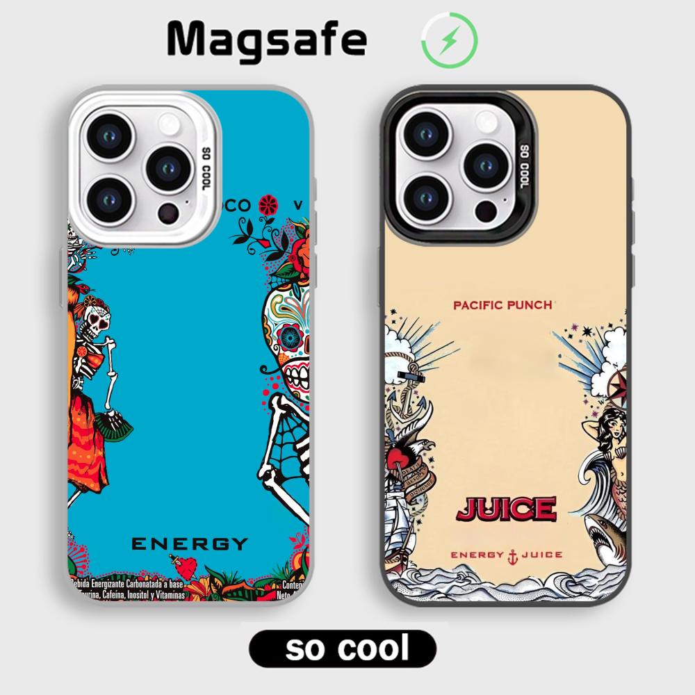 Magnetic Phone Case - M-mon-sters drink E-energy ins Phone Case
