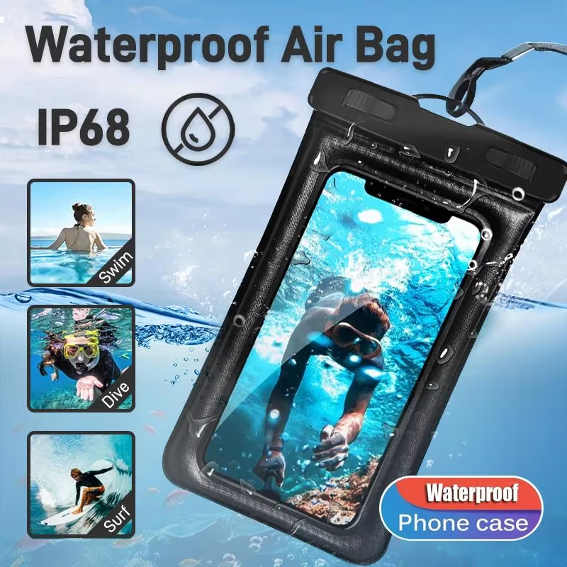 Xiaomi Phone Accessories - New Floating Airbag Waterproof Swimming Bag