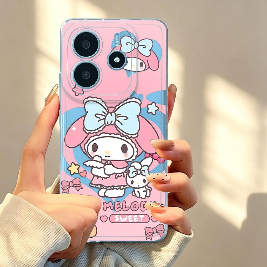 Xiaomi Phone Accessories - Cartoon Sanrio Melody Soft Phone Cover