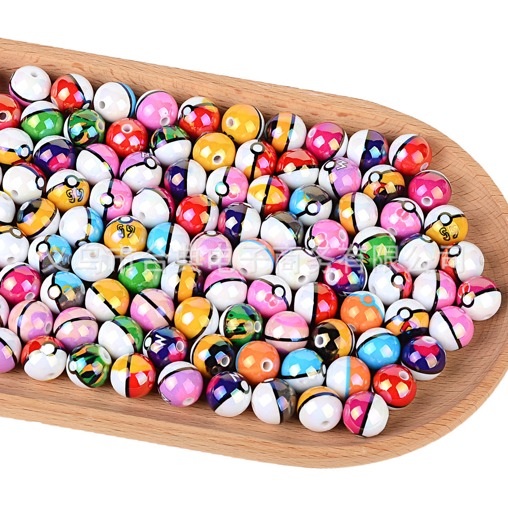 Phone Accessories Diy - 20/50pcs for Pokemon through-hole beaded DIY