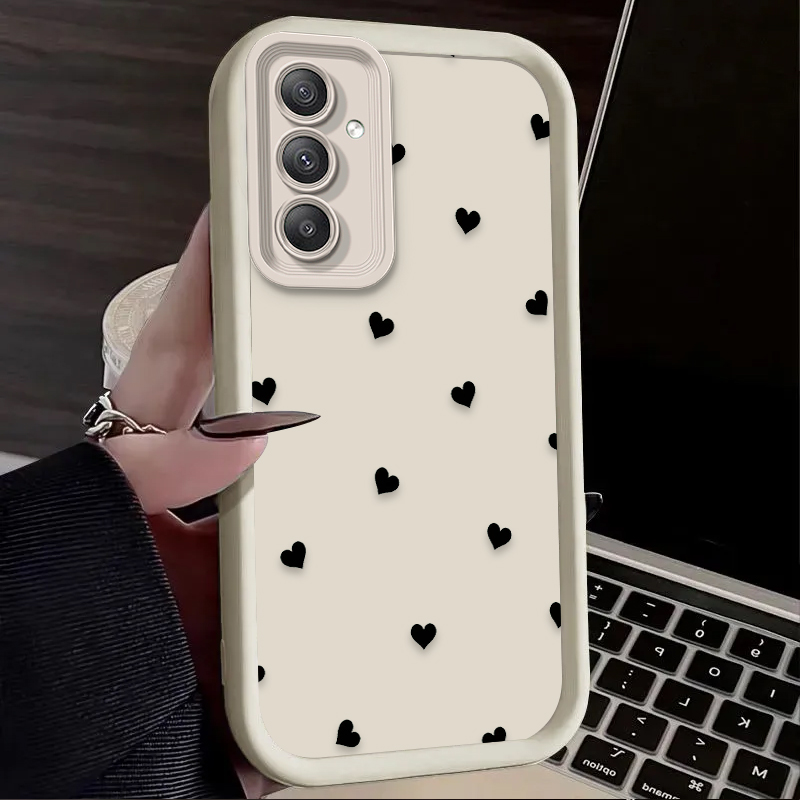 Black Love Heart Bowknot Case  - Phone Accessories Samsung incelemesi ve fiyatı