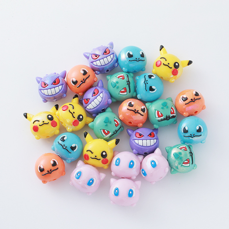 12pcs Pokémon Bead DIY Mobile  - Phone Accessories Diy incelemesi ve fiyatı