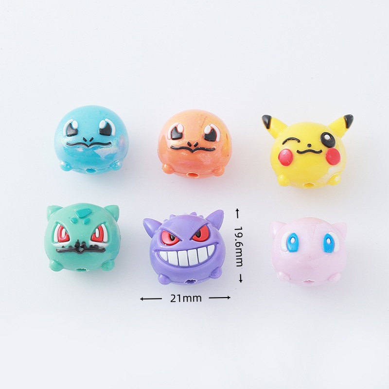 12pcs Pokémon Bead DIY Mobile  - Phone Accessories Diy incelemesi ve fiyatı