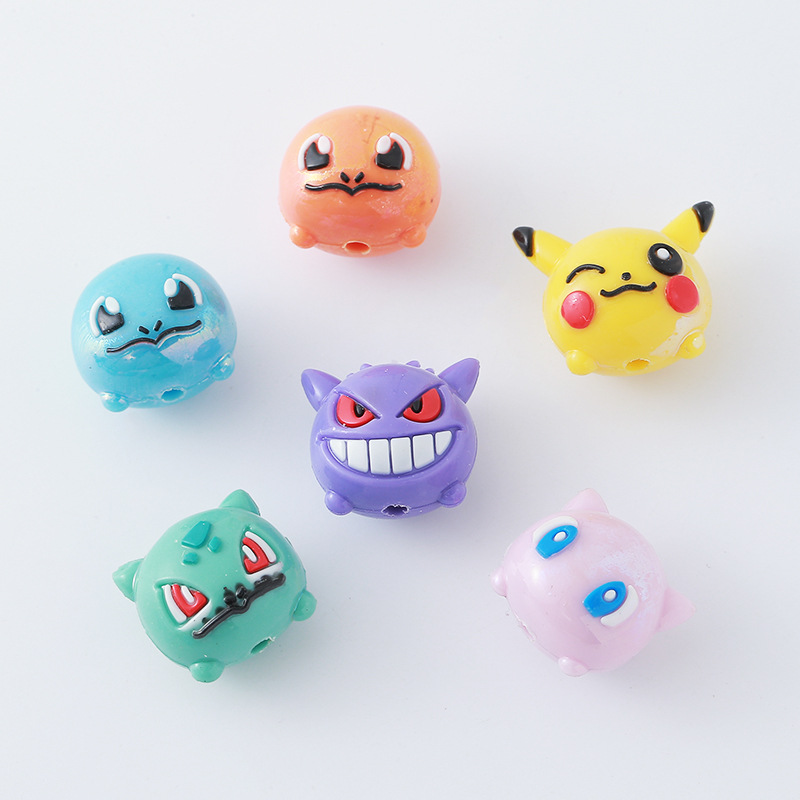 12pcs Pokémon Bead DIY Mobile  - Phone Accessories Diy incelemesi ve fiyatı