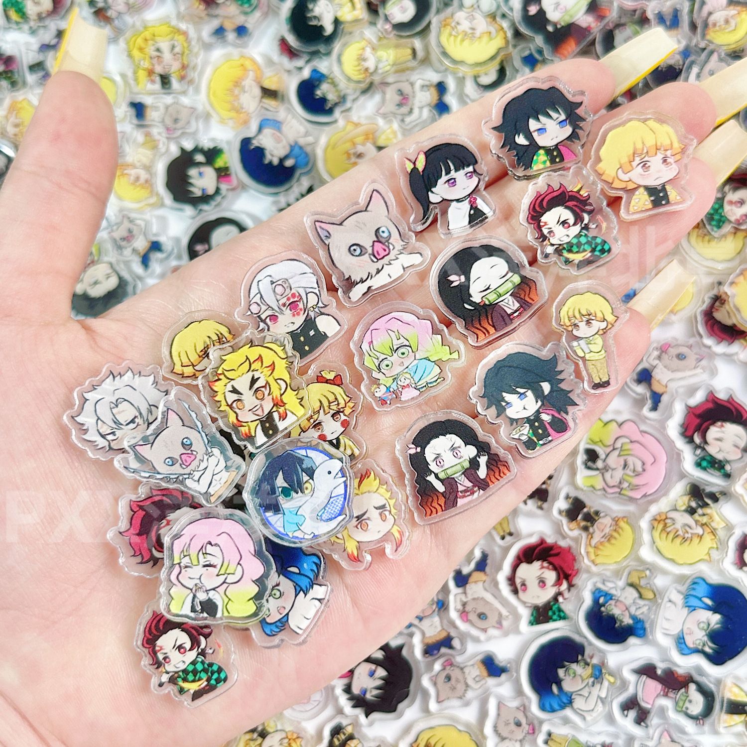 50/100Pcs 1/2cm Mini Demon Sla - Phone Accessories Diy incelemesi ve fiyatı
