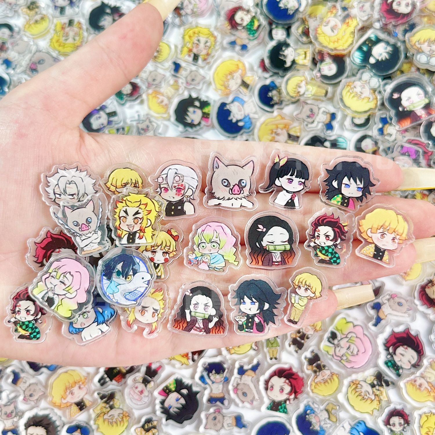 50/100Pcs 1/2cm Mini Demon Sla - Phone Accessories Diy incelemesi ve fiyatı