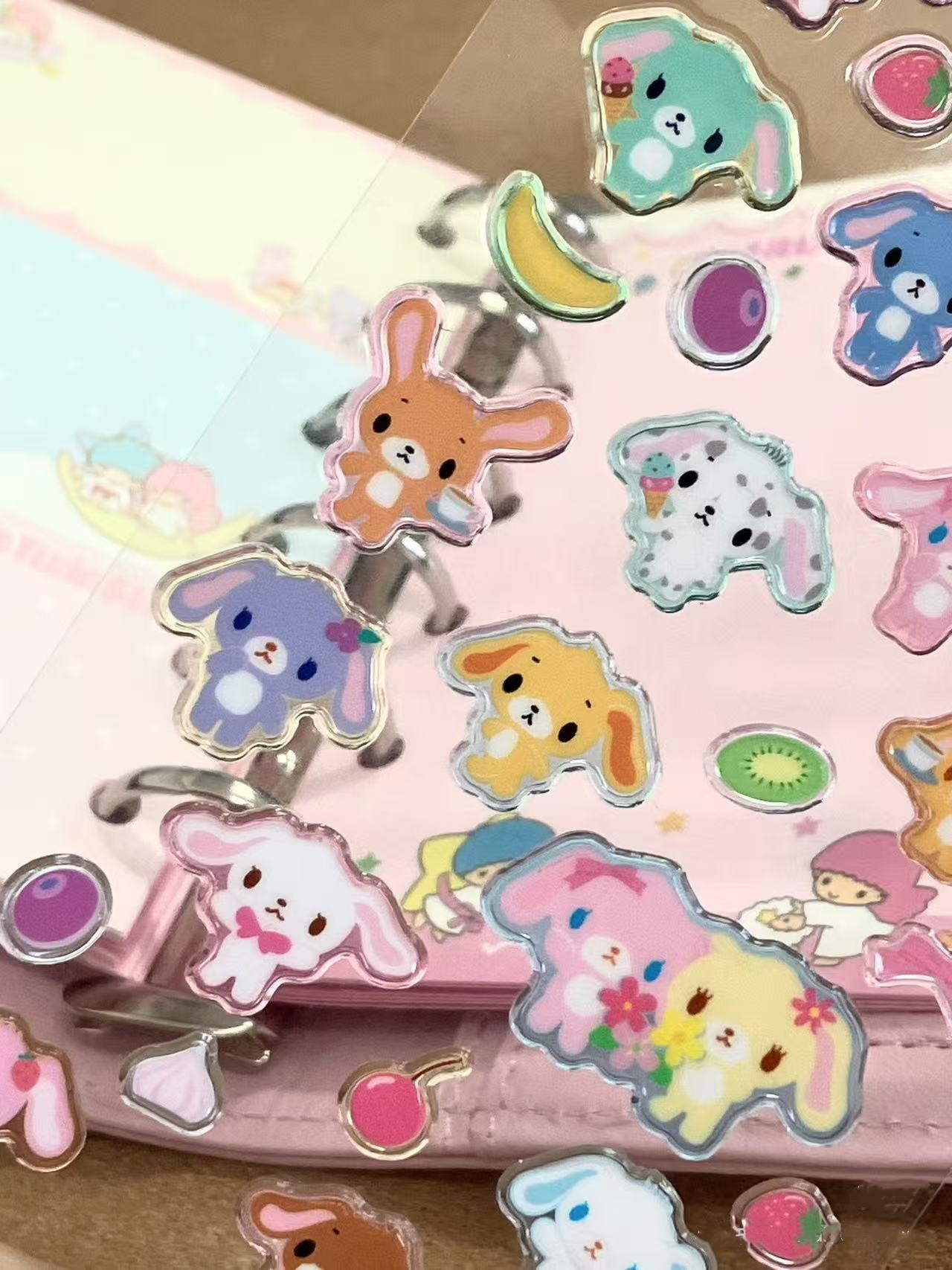 New Sanrio Sugarbunnies 3D tra - Phone Accessories Diy incelemesi ve fiyatı