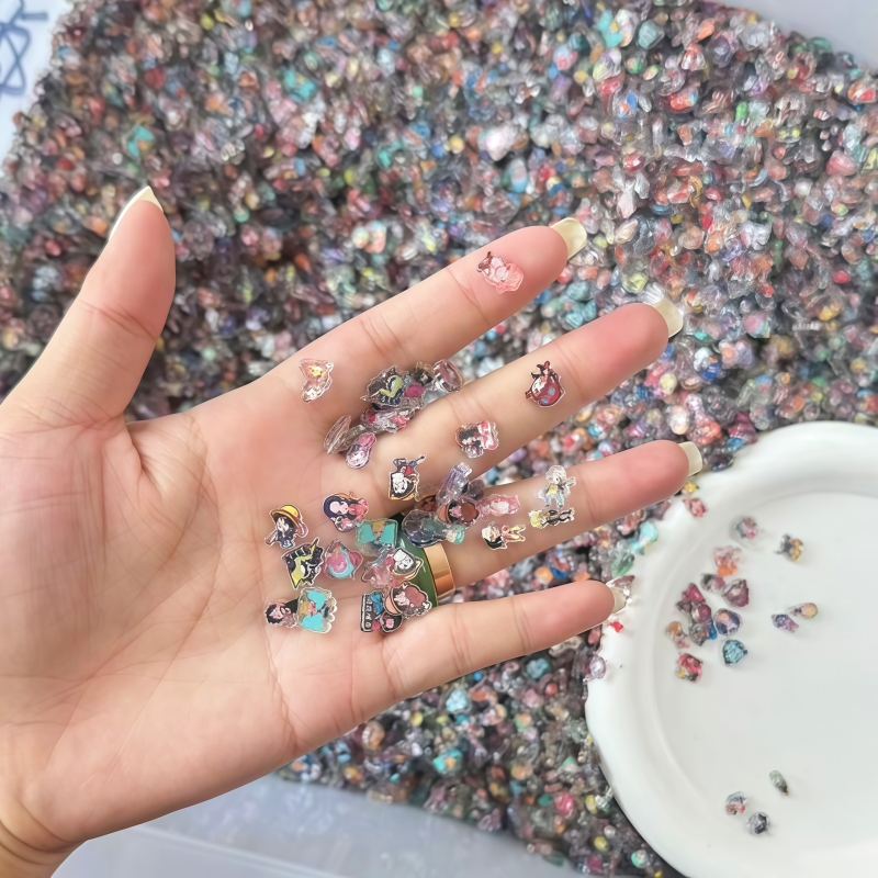 102pcs One Piece acrylic tags  - Phone Accessories Diy incelemesi ve fiyatı