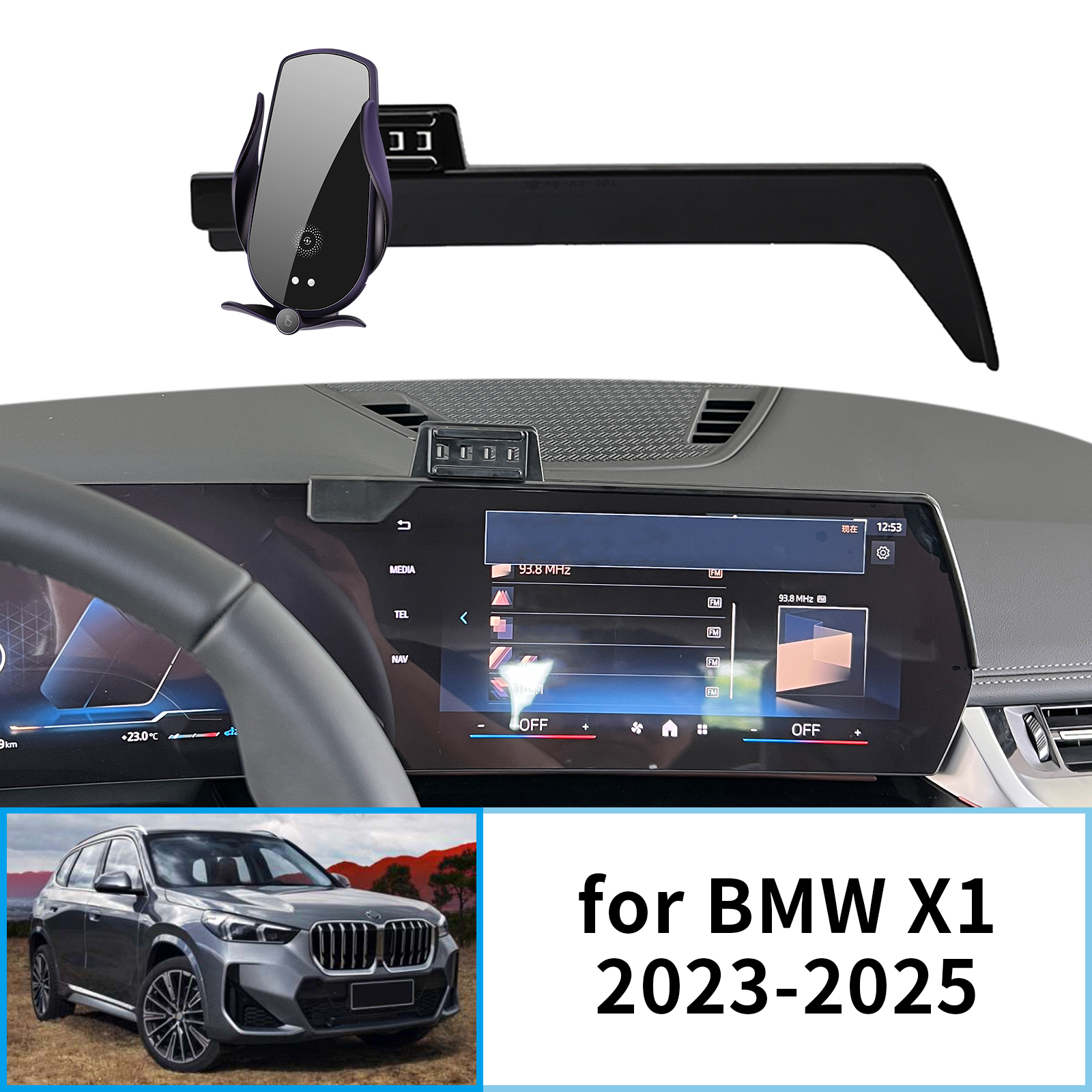 Car Mobile Phone Holder for BM - X1 Phone Accessories incelemesi ve fiyatı
