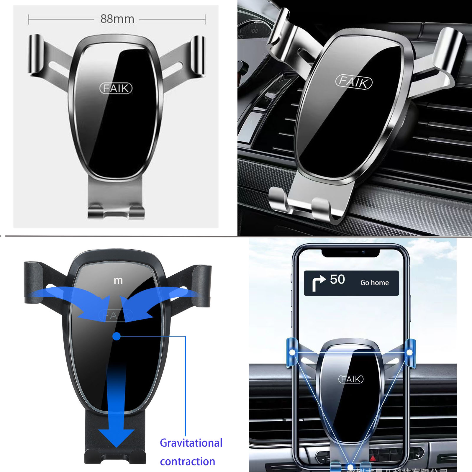 Car Mobile Phone Holder for BM - X1 Phone Accessories incelemesi ve fiyatı