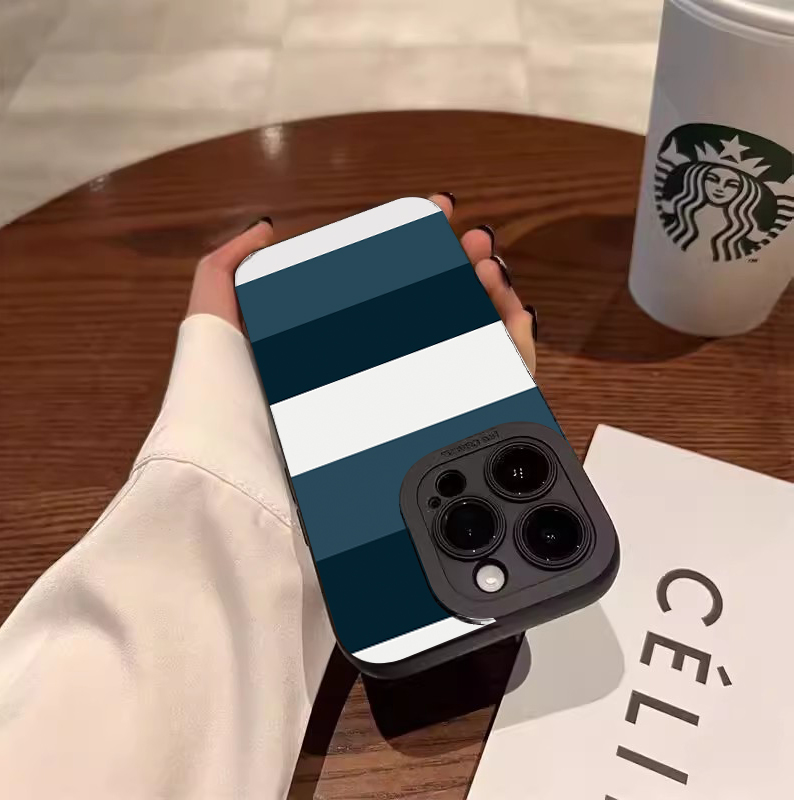 Blue White Striped Pattern Pho - Phone Accessories Samsung incelemesi ve fiyatı