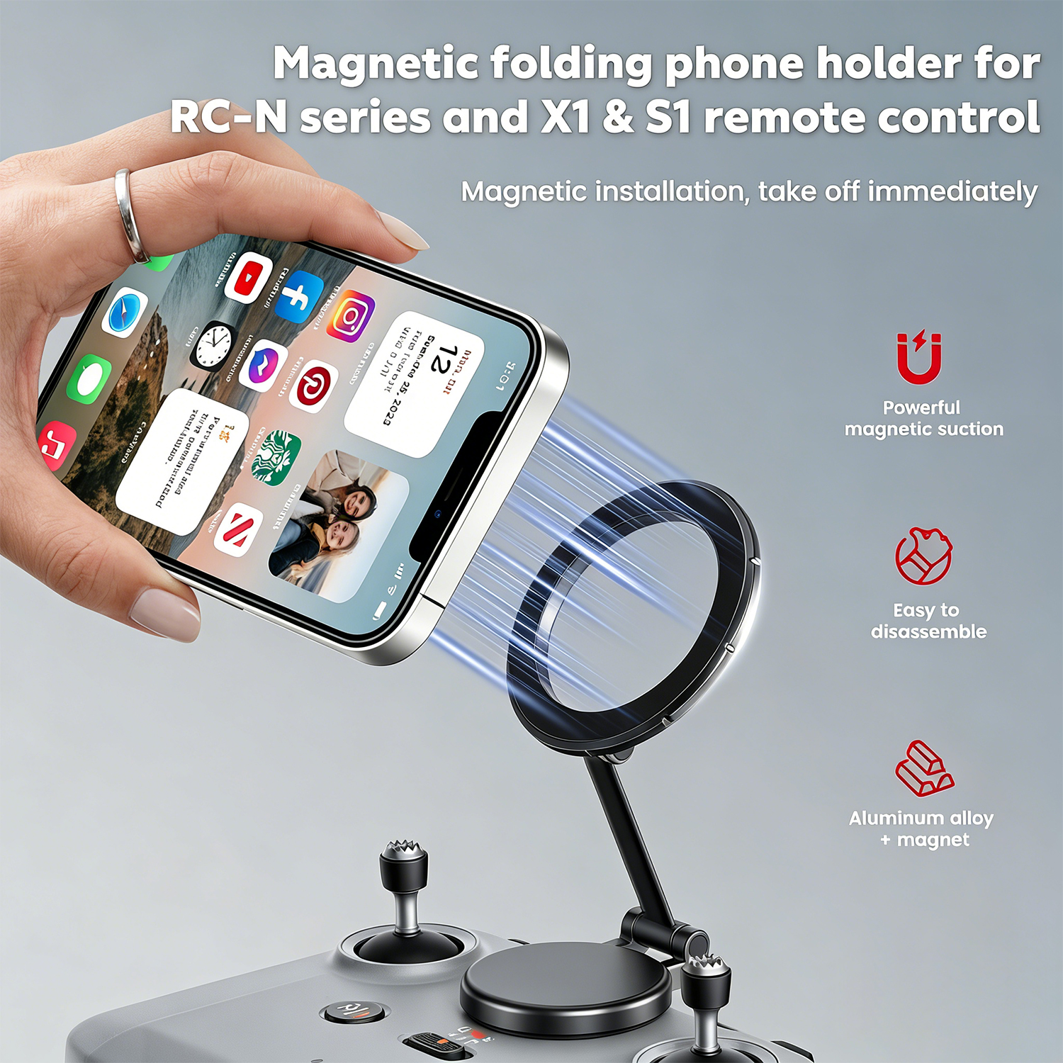 MINGVEN Magnetic Phone Mount F - X1 Phone Accessories incelemesi ve fiyatı