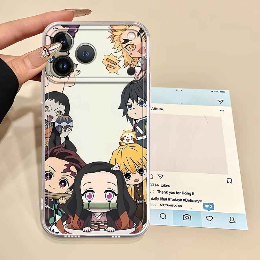 Soft Phone Cover Case for iPho - Phone Accessories Demon Slayer incelemesi ve fiyatı