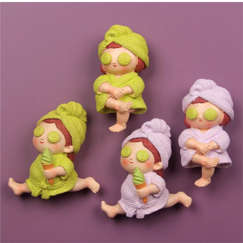 Wearing Nightgown Girl Resin R - Phone Accessories For Old People incelemesi ve fiyatı