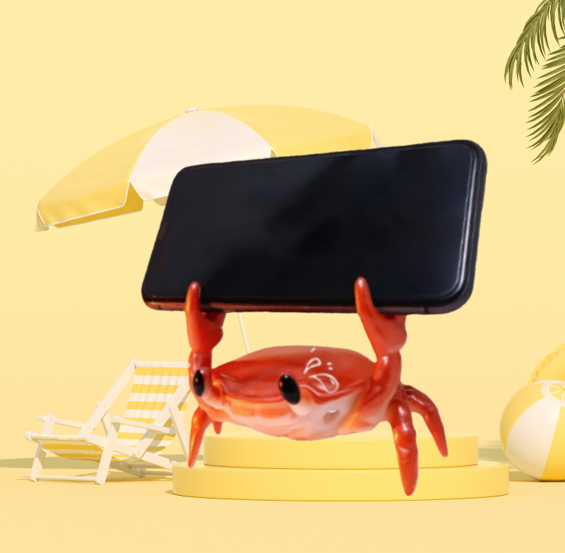 Personality 3D Crab Desk Decor - Phone Accessories For Old People incelemesi ve fiyatı