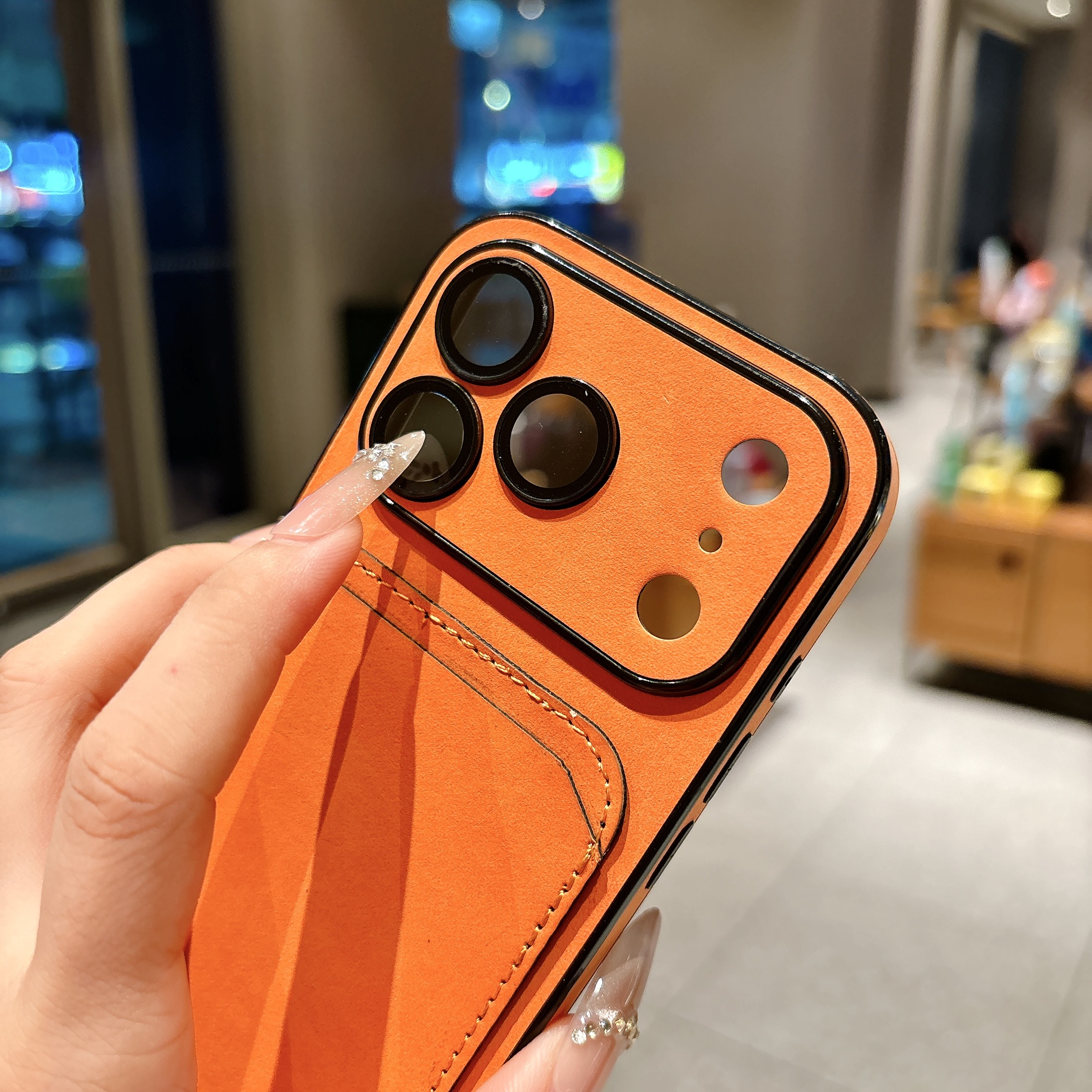 Wallet Card Holder Suede Leath - Phone Accessories Business incelemesi ve fiyatı