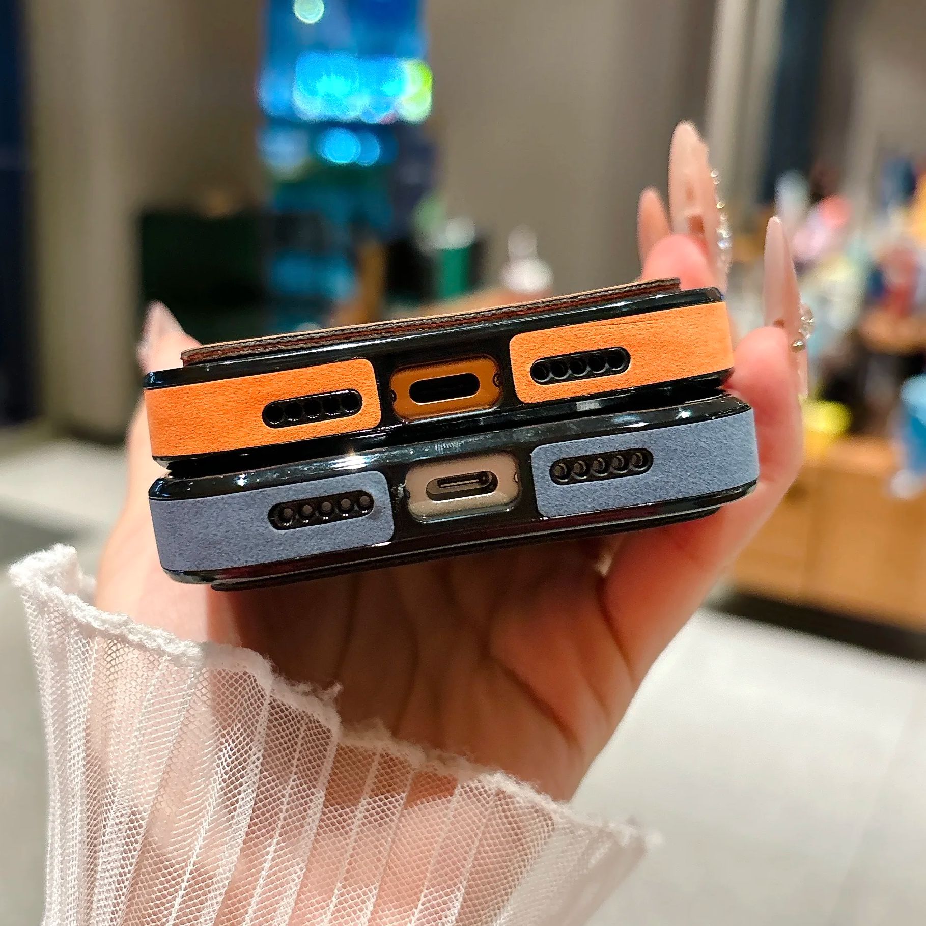 Wallet Card Holder Suede Leath - Phone Accessories Business incelemesi ve fiyatı