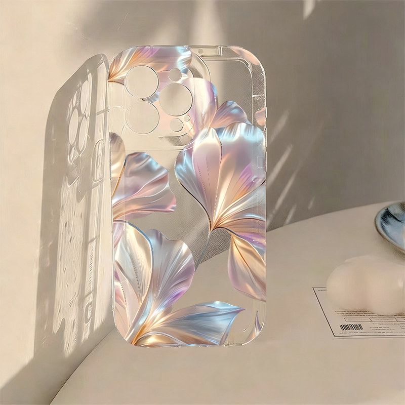 Colorful Metallic Ginkgo Print - Xiaomi Phone Accessories incelemesi ve fiyatı