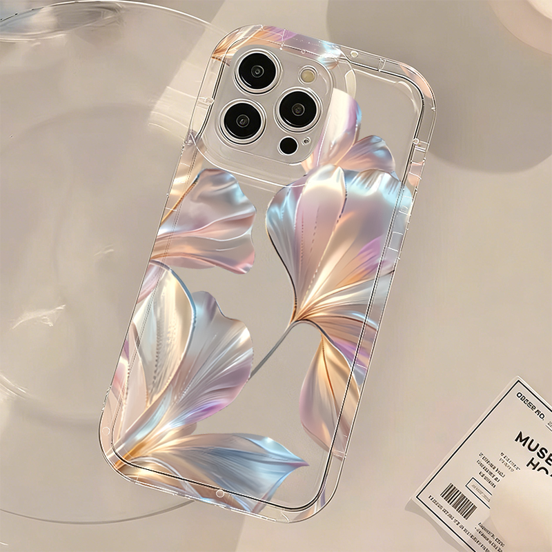 Colorful Metallic Ginkgo Print - Xiaomi Phone Accessories incelemesi ve fiyatı