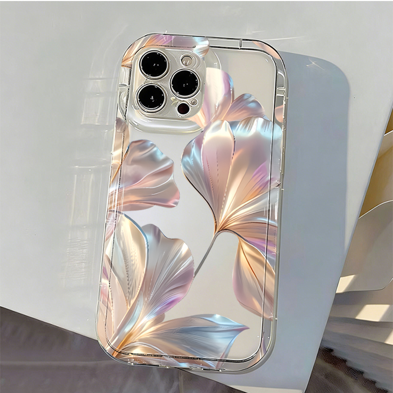 Colorful Metallic Ginkgo Print - Xiaomi Phone Accessories incelemesi ve fiyatı