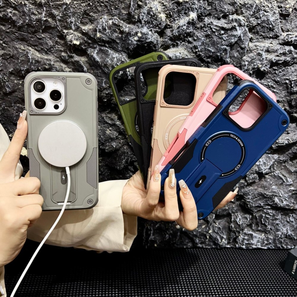 Luxury Magnetic Built-in Stand - Quality Phone Accessories incelemesi ve fiyatı