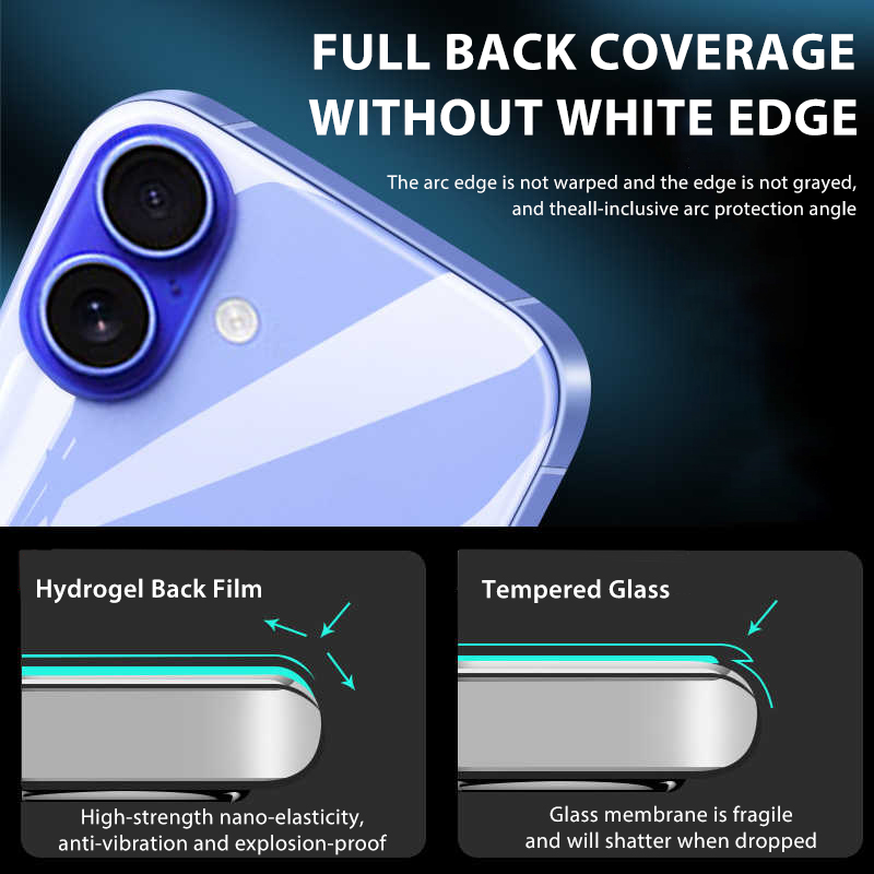 4-1Pcs Back Hydrogel Film For  - Phone Accessories Business incelemesi ve fiyatı