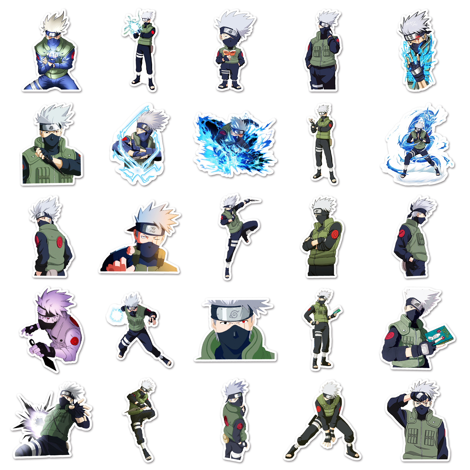 50pcs Anime Naruto Hatake Kaka - Phone Accessories Diy incelemesi ve fiyatı