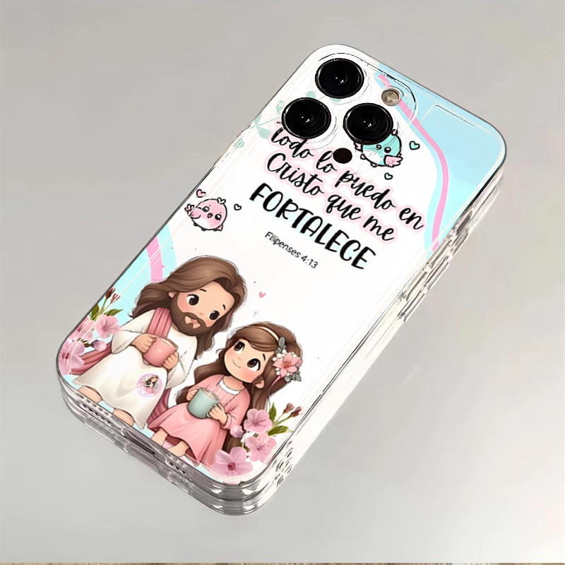 Cartoon Jesus And Me Bible Ver - Xiaomi Phone Accessories incelemesi ve fiyatı