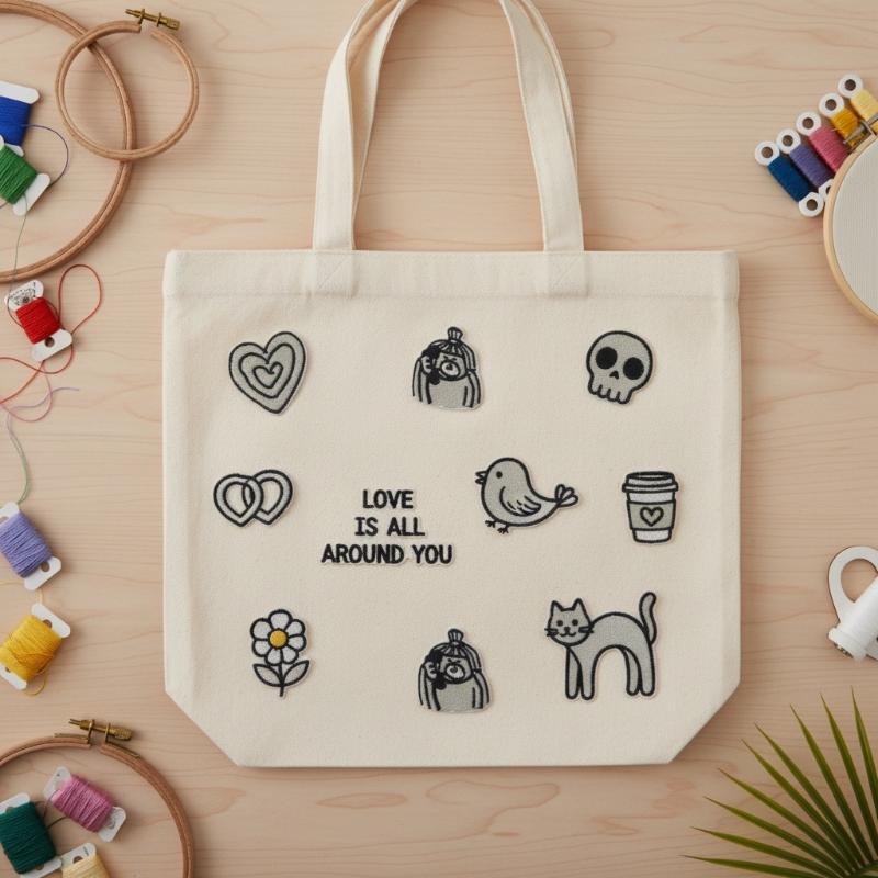 1Set Heart Cat Skull Birds Emb - Phone Accessories Diy incelemesi ve fiyatı