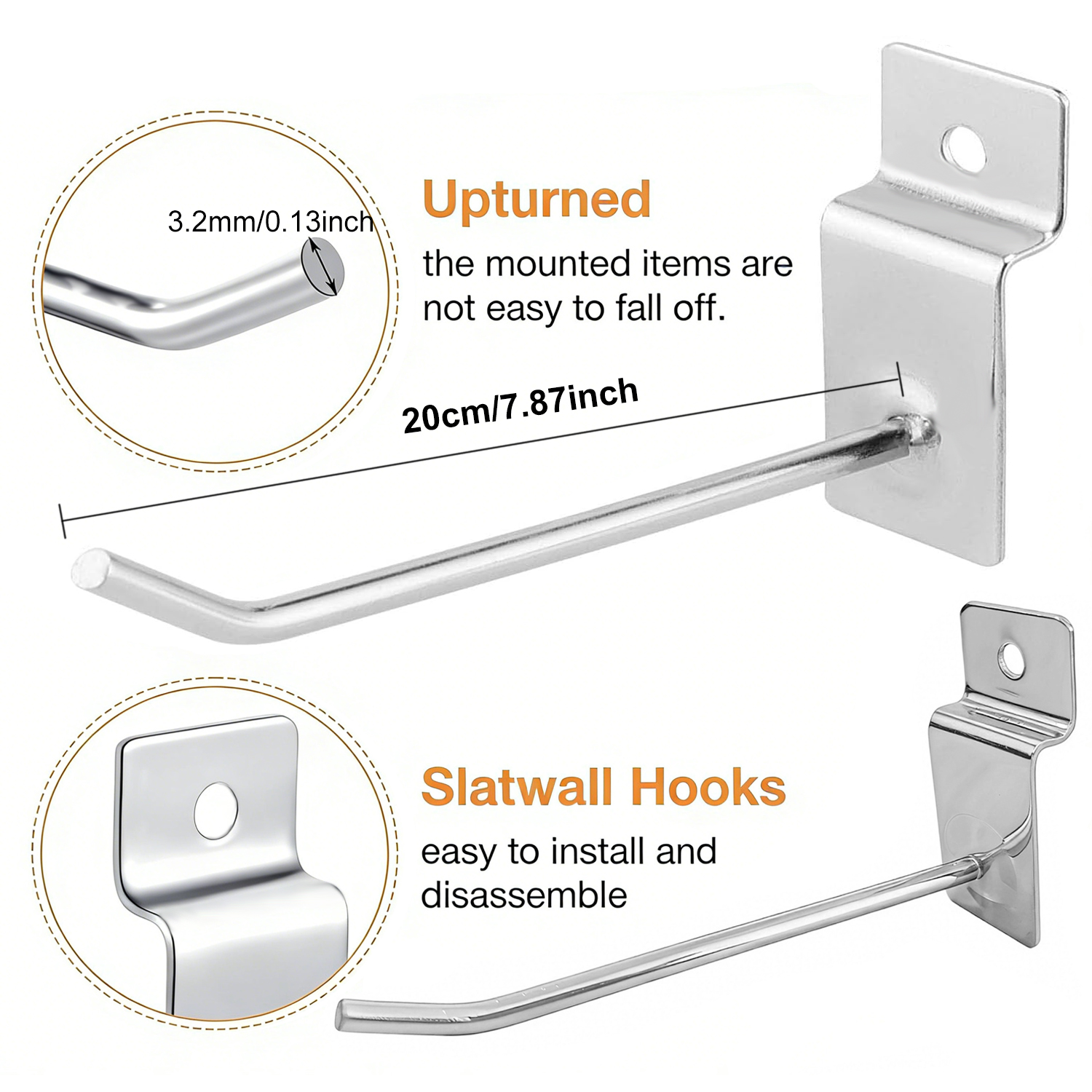 5-25pcs Wall Hook Nail Wall Di - Phone Accessories Hooks incelemesi ve fiyatı