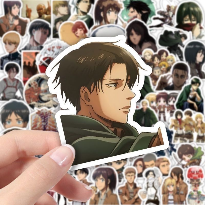 60Pcs Attack on Titan Anime St - Phone Accessories Diy incelemesi ve fiyatı