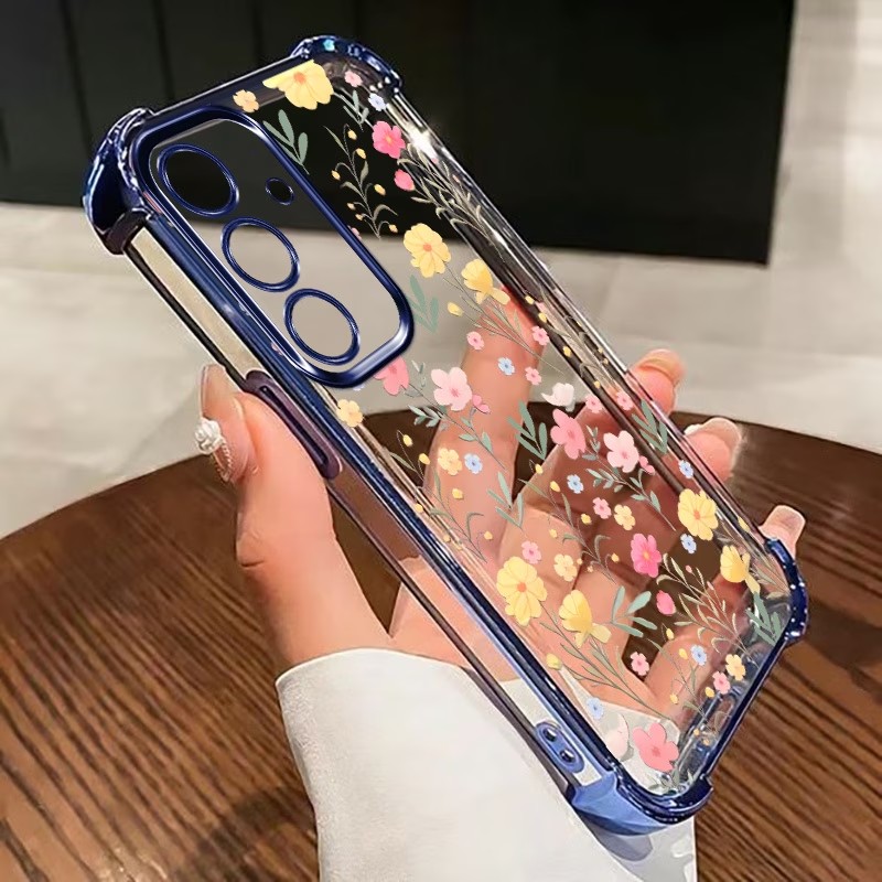 Plating Bumper Anti Fall Phone - Phone Accessories Samsung incelemesi ve fiyatı