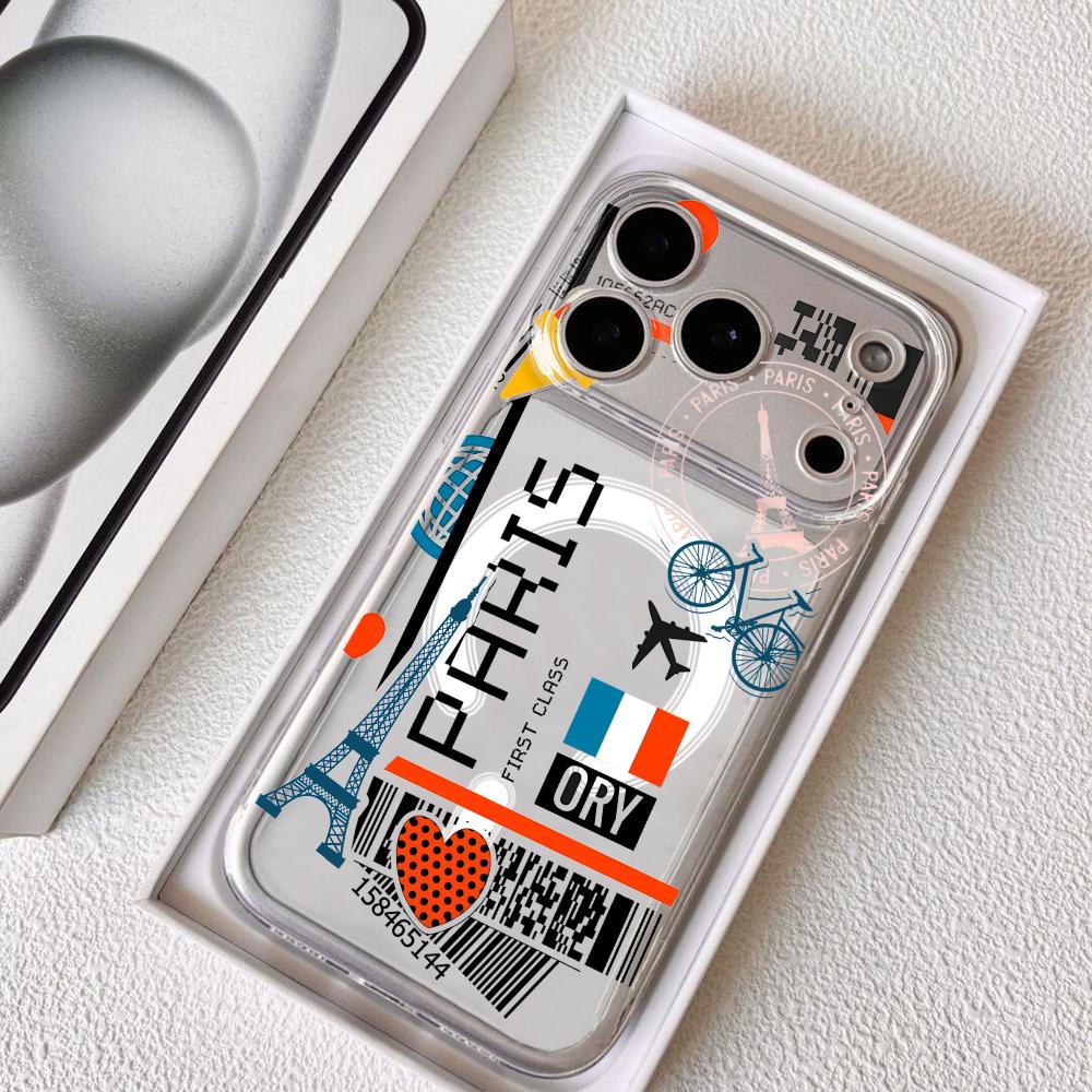Plane Travel Ticket france Pho - Magnetic Phone Case incelemesi ve fiyatı