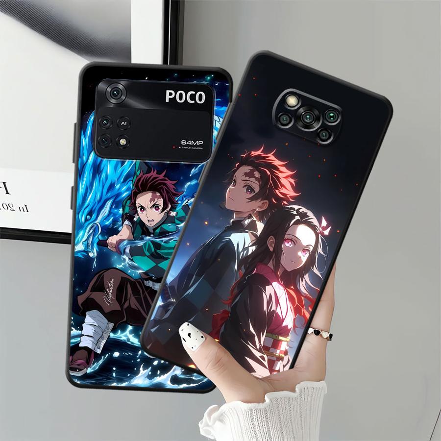 Black Soft Phone Cover Case fo - Phone Accessories Demon Slayer incelemesi ve fiyatı