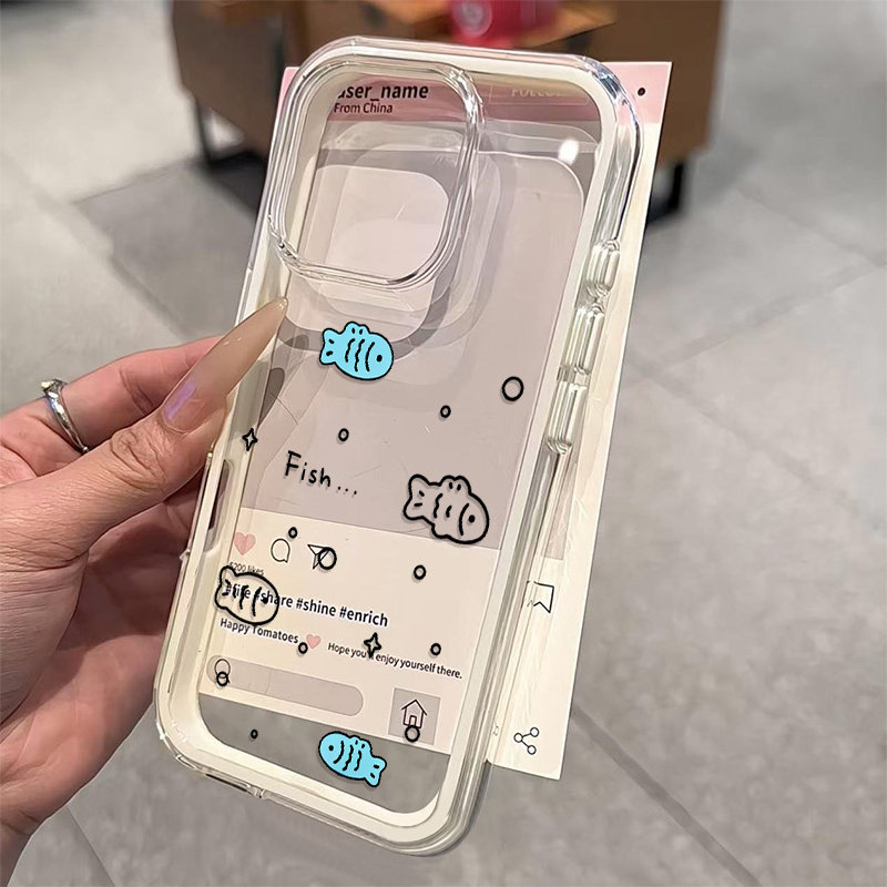 Simple Cute Little Fish 2in1 C - Phone Accessories Samsung incelemesi ve fiyatı