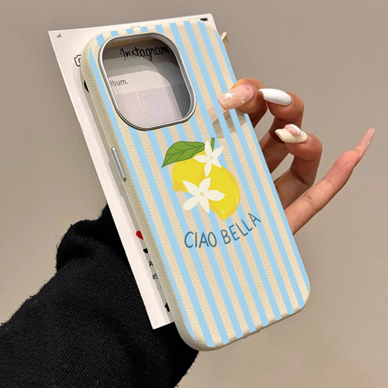Lemon Striped Retro Design Sui - Xiaomi Phone Accessories incelemesi ve fiyatı