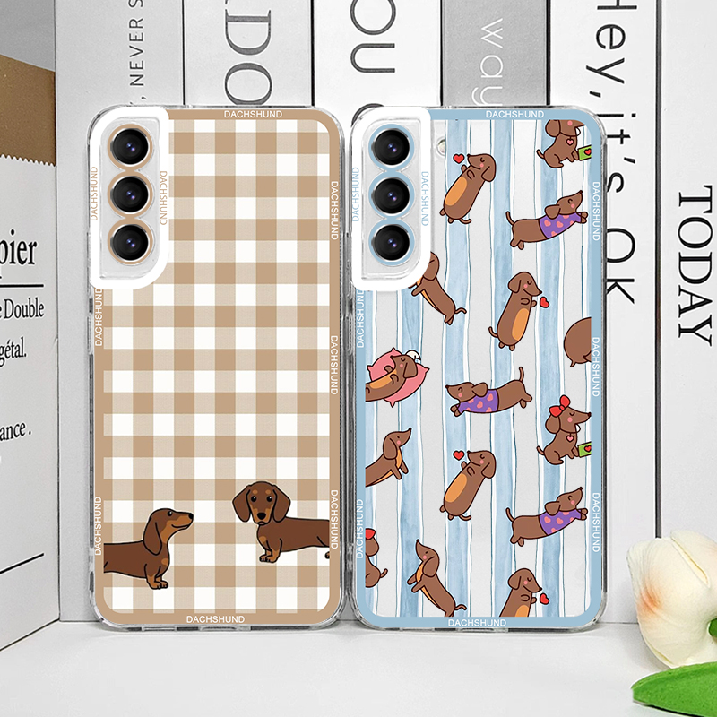 Cute Sausage Dog Phone Case fo - Phone Accessories Samsung incelemesi ve fiyatı
