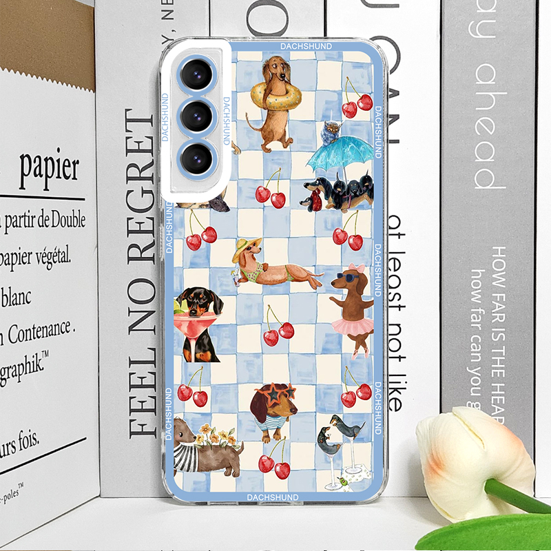 Cute Sausage Dog Phone Case fo - Phone Accessories Samsung incelemesi ve fiyatı