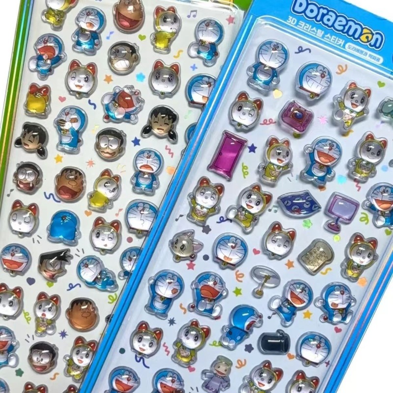 Doraemon Crystal Sticker Anime - Phone Accessories Diy incelemesi ve fiyatı