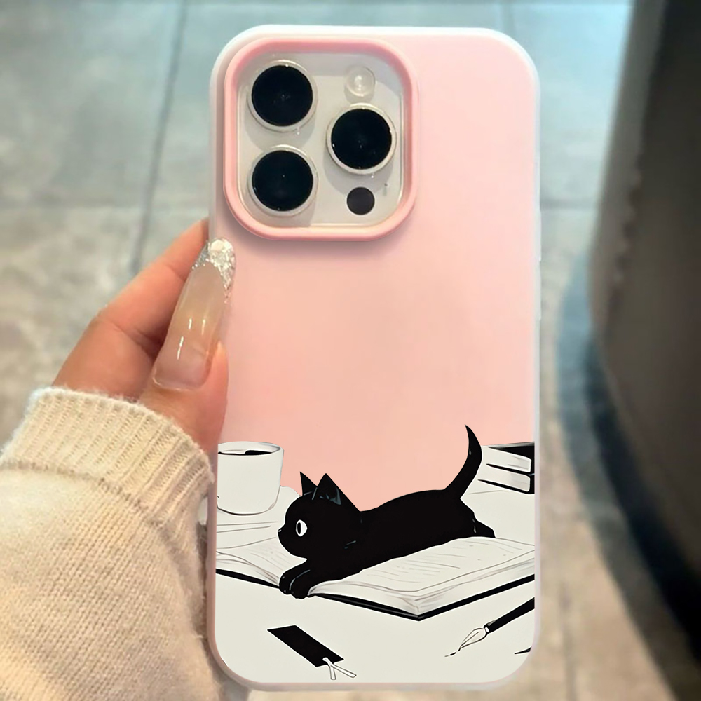 INS Cute Kitty Read Book Phone - Xiaomi Phone Accessories incelemesi ve fiyatı
