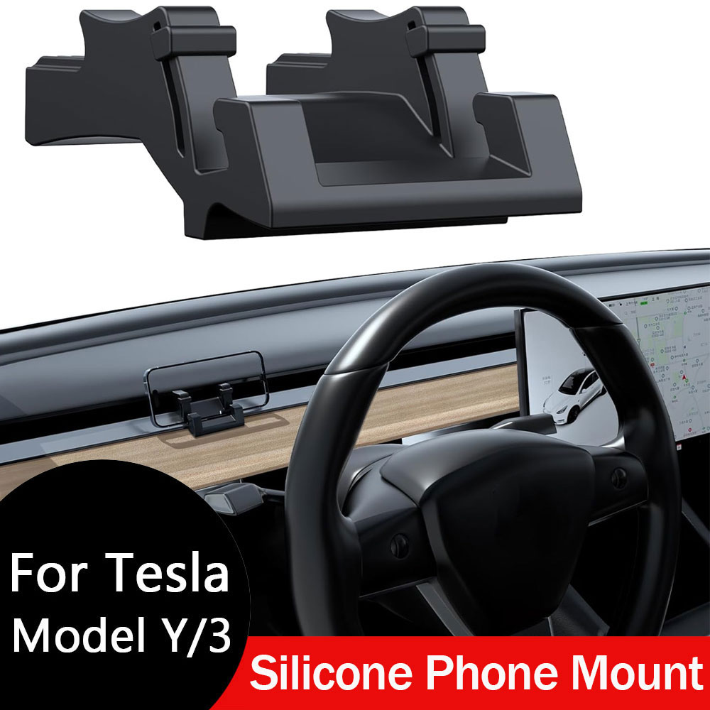 Silicone Phone Mount For Tesla - Phone Accessories Hooks incelemesi ve fiyatı