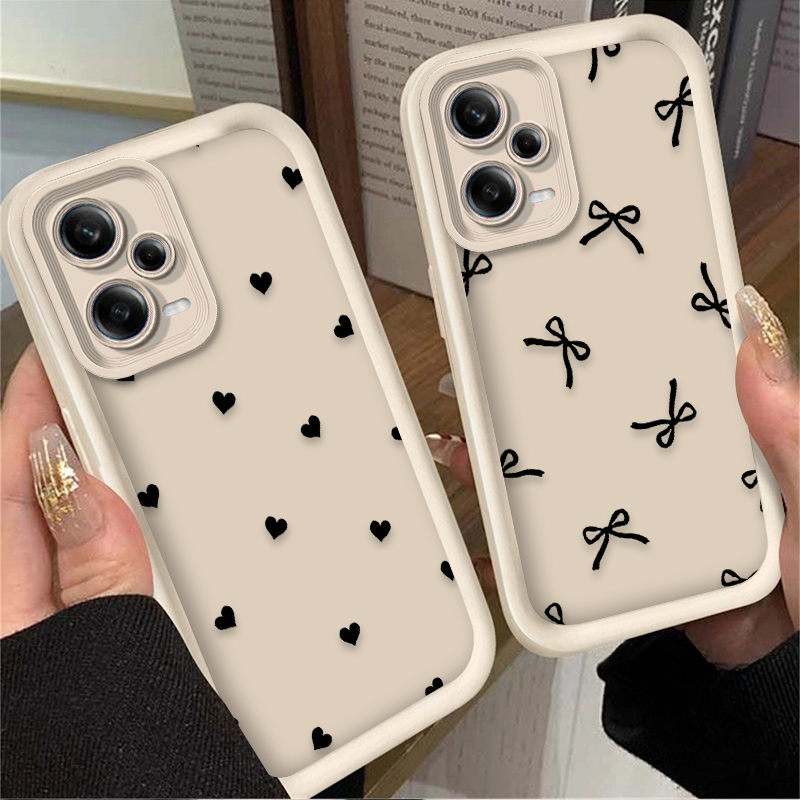 Black Love Heart Bowknot Phone - Xiaomi Phone Accessories incelemesi ve fiyatı