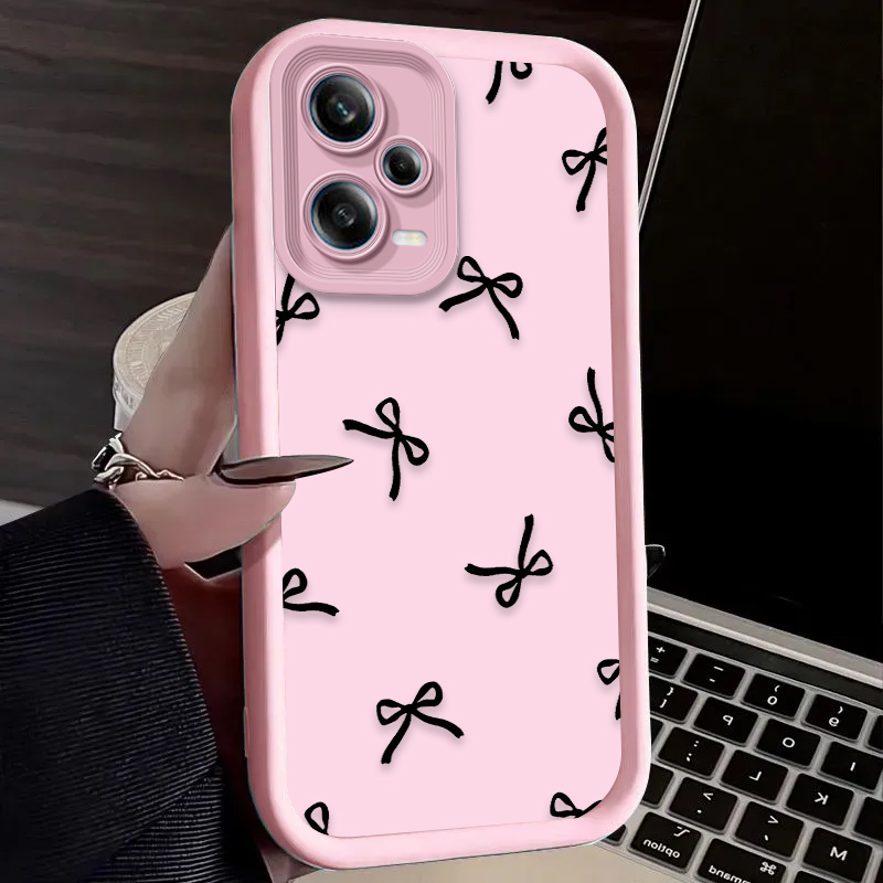 Black Love Heart Bowknot Phone - Xiaomi Phone Accessories incelemesi ve fiyatı