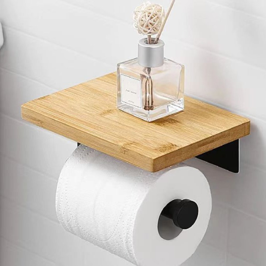 Solid Wood Paper Towel Holder  - Phone Accessories Hooks incelemesi ve fiyatı