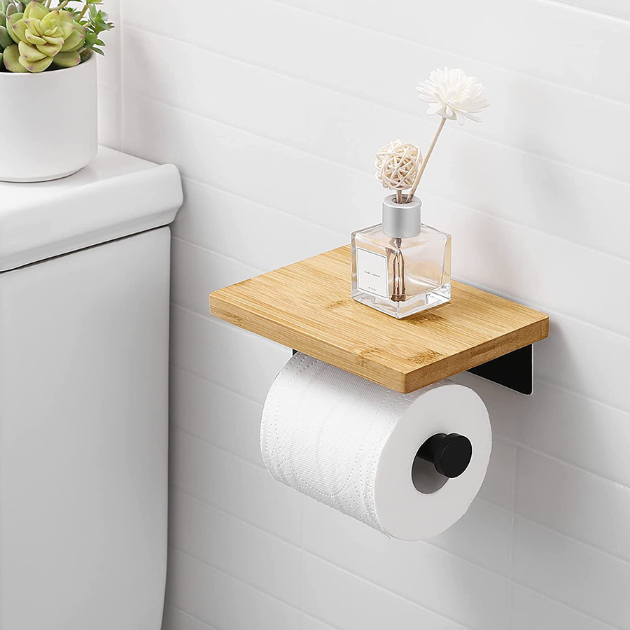 Solid Wood Paper Towel Holder  - Phone Accessories Hooks incelemesi ve fiyatı