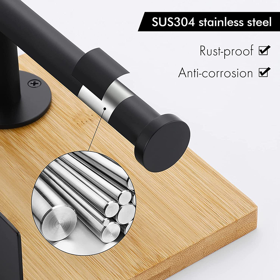 Solid Wood Paper Towel Holder  - Phone Accessories Hooks incelemesi ve fiyatı