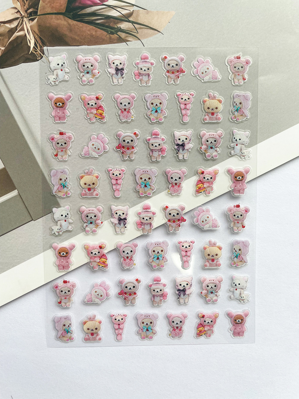 Mini Kawaii Rilakkuma Pvc Post - Phone Accessories Diy incelemesi ve fiyatı
