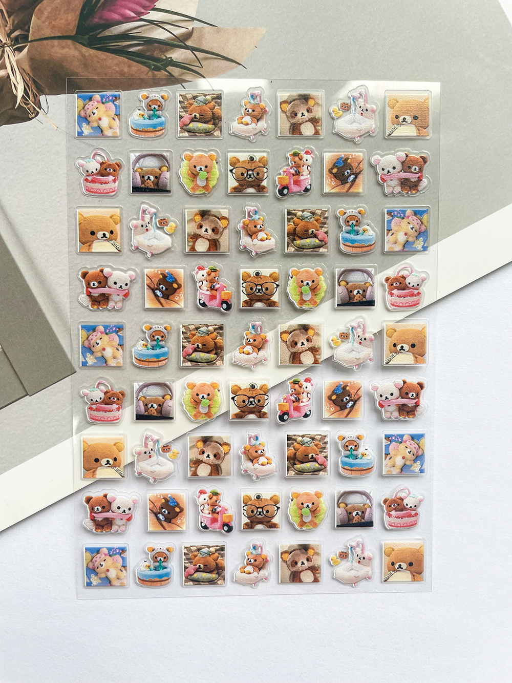 Mini Kawaii Rilakkuma Pvc Post - Phone Accessories Diy incelemesi ve fiyatı