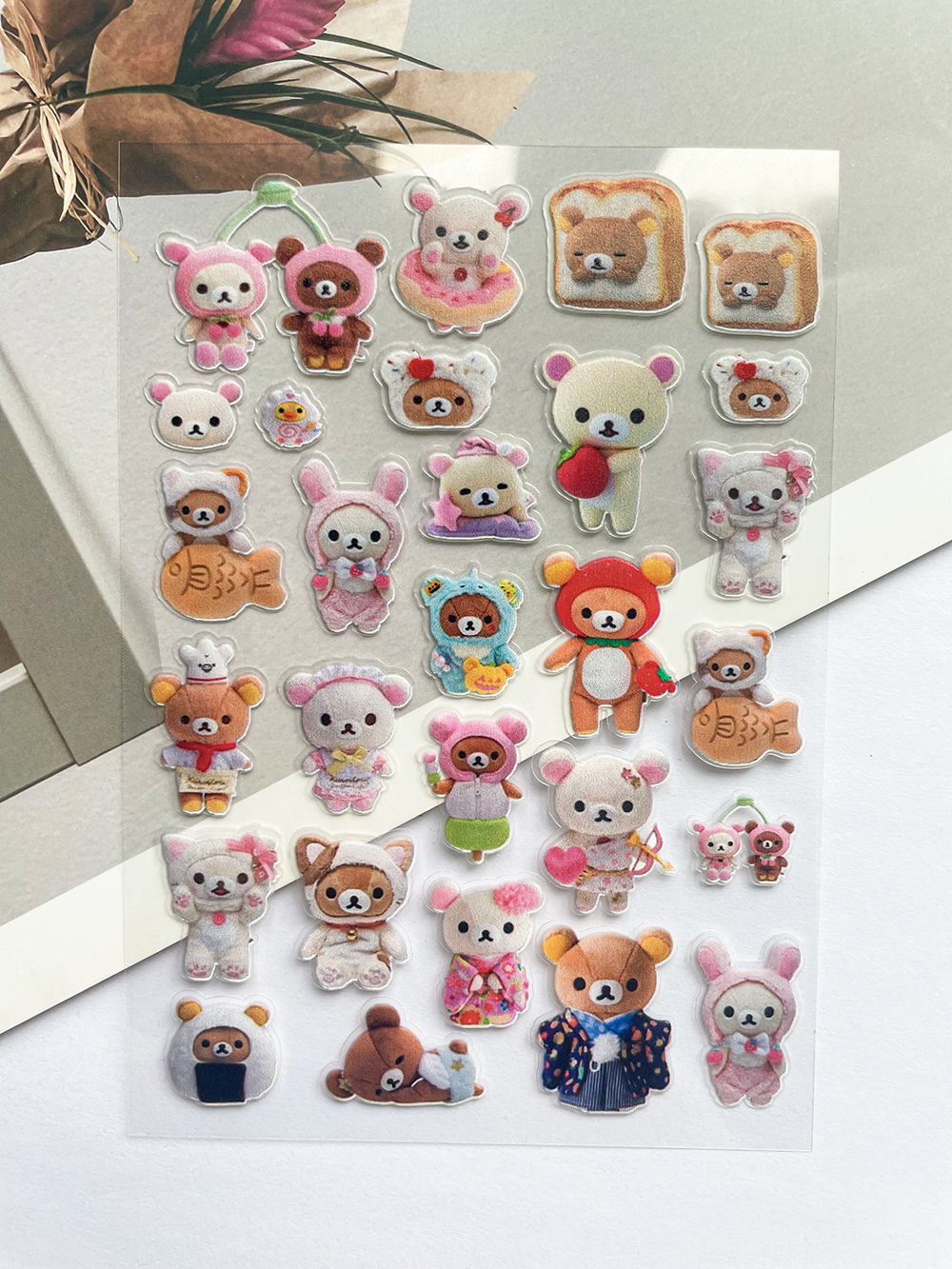 Mini Kawaii Rilakkuma Pvc Post - Phone Accessories Diy incelemesi ve fiyatı