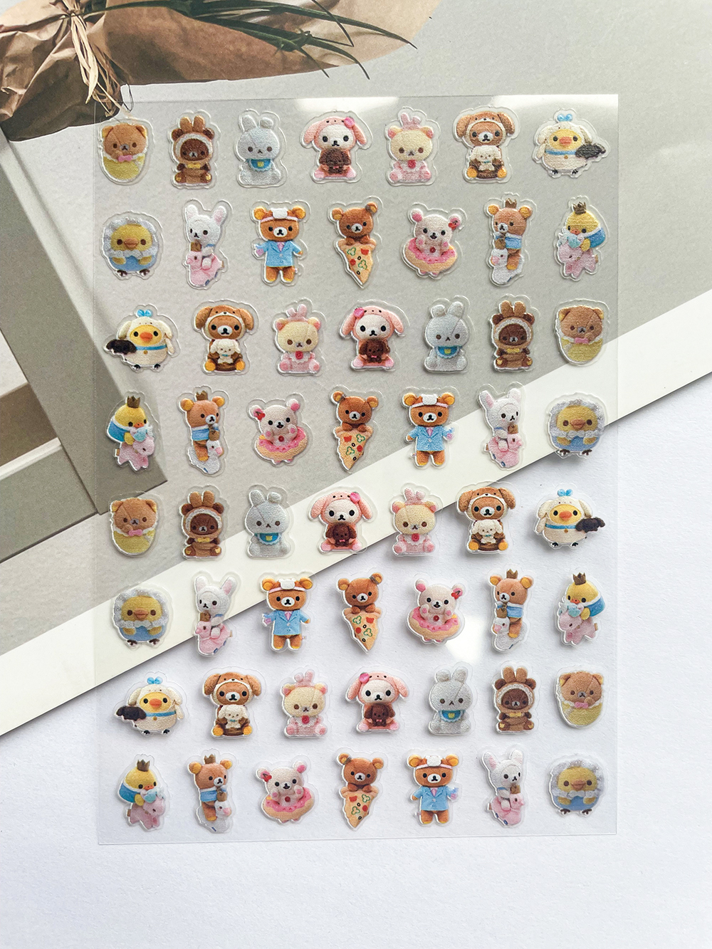 Mini Kawaii Rilakkuma Pvc Post - Phone Accessories Diy incelemesi ve fiyatı